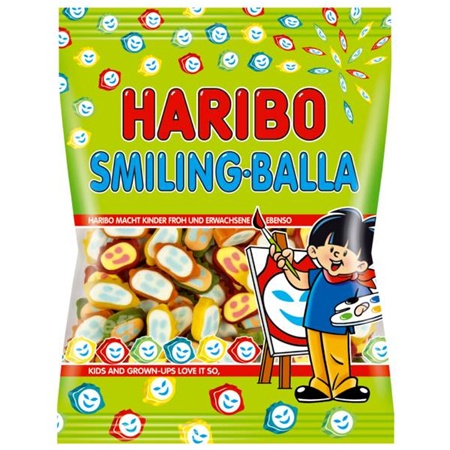 HARIBO GUMENI BOMBONI 100G SMILING