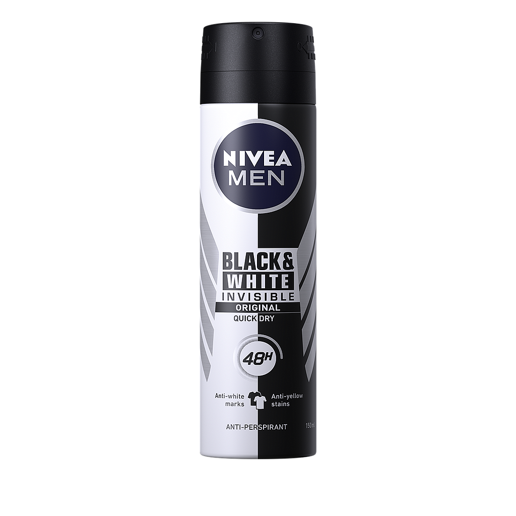 NIVEA DEO SPREJ 150ML INVISIBLE FOR BLACK AND WHITE