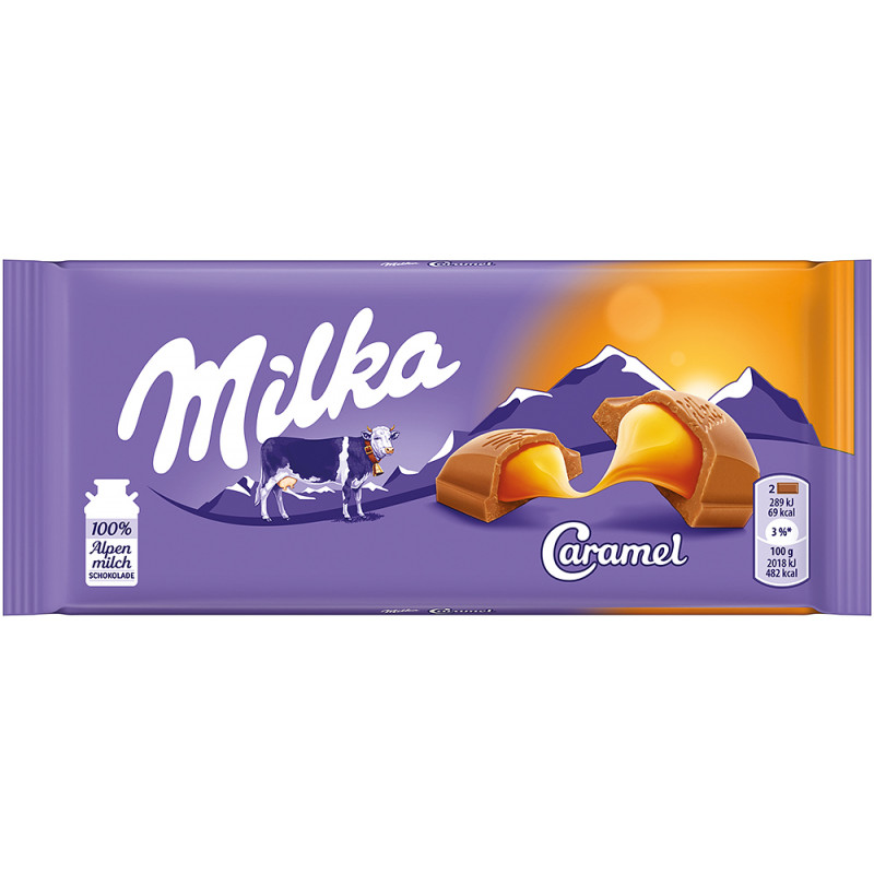MILKA 100G KARAMELA
