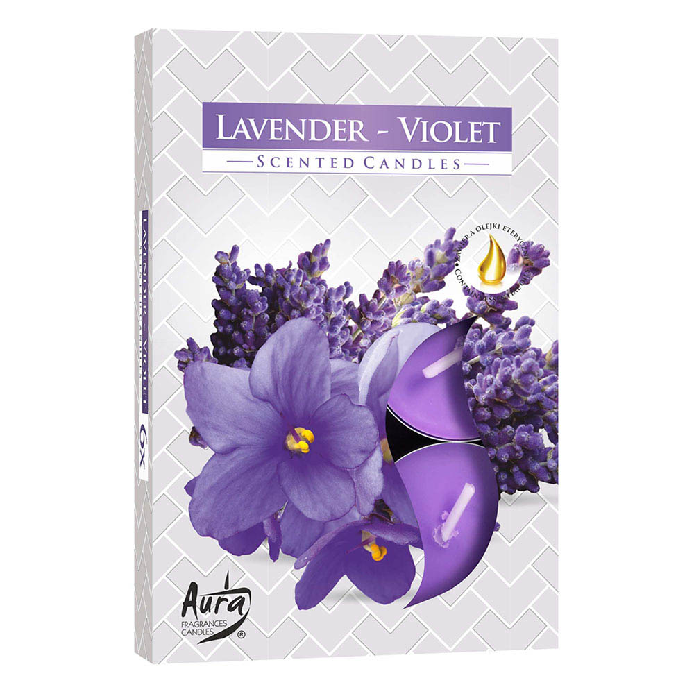 SVIJEĆA BISPOL 6/1 LAVANDA- LJUBIČICA