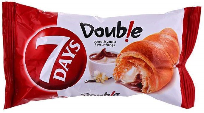 7 DAYS 60G DOUBLE COCOA &amp; VANILLIA