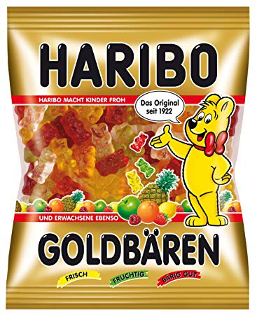 HARIBO GUMENI BOMBONI 100G GOLDBAREN
